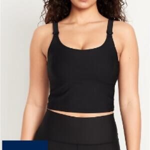Old Navy Maternity PowerSoft Nursing Sports Bra size XL in Black